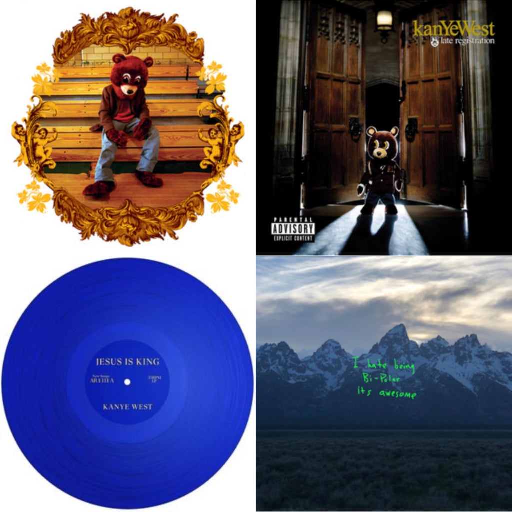 College Dropout & Late Registration & Jesus Is King & Ye