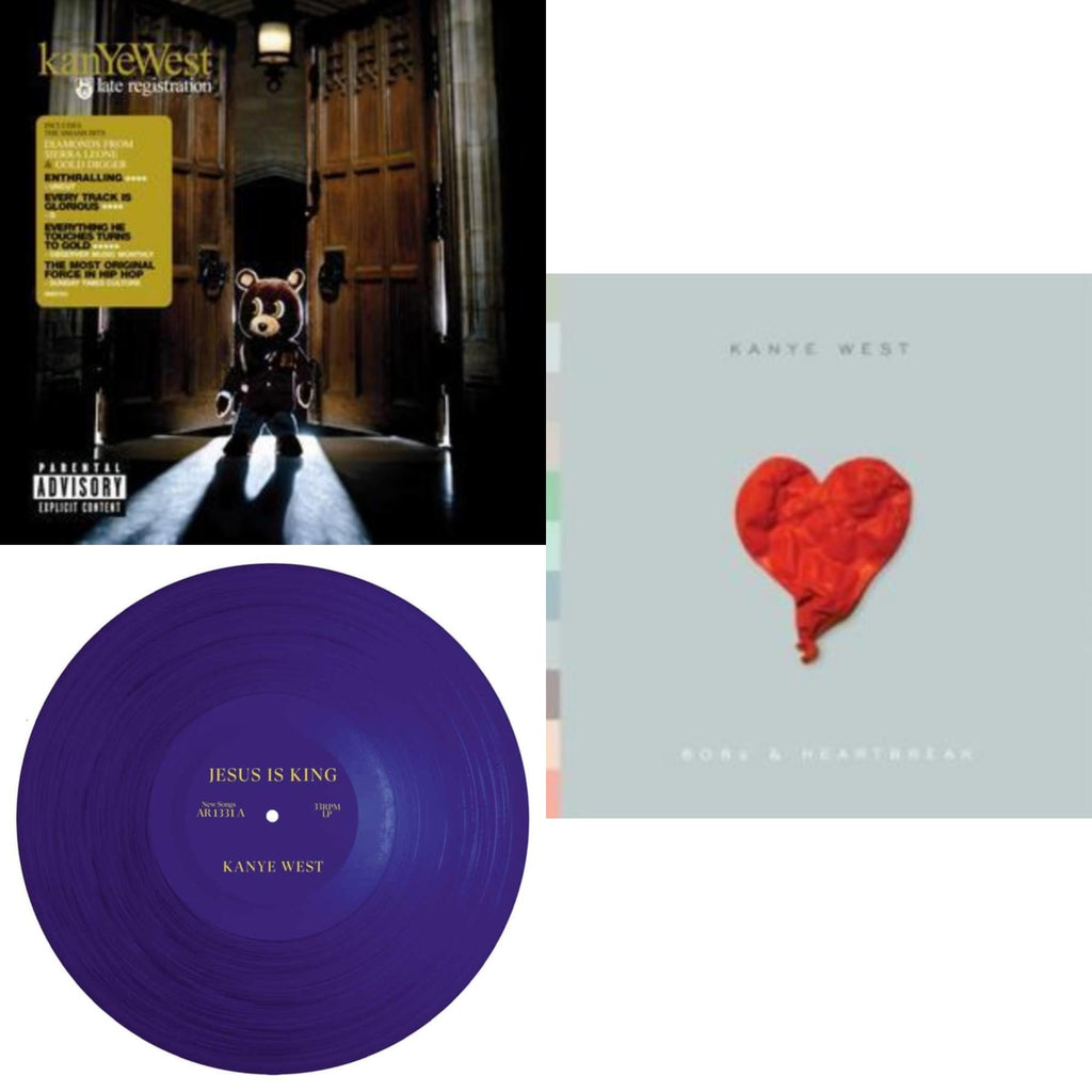 Late Registration & Jesus Is King & 808S & Heartbreak
