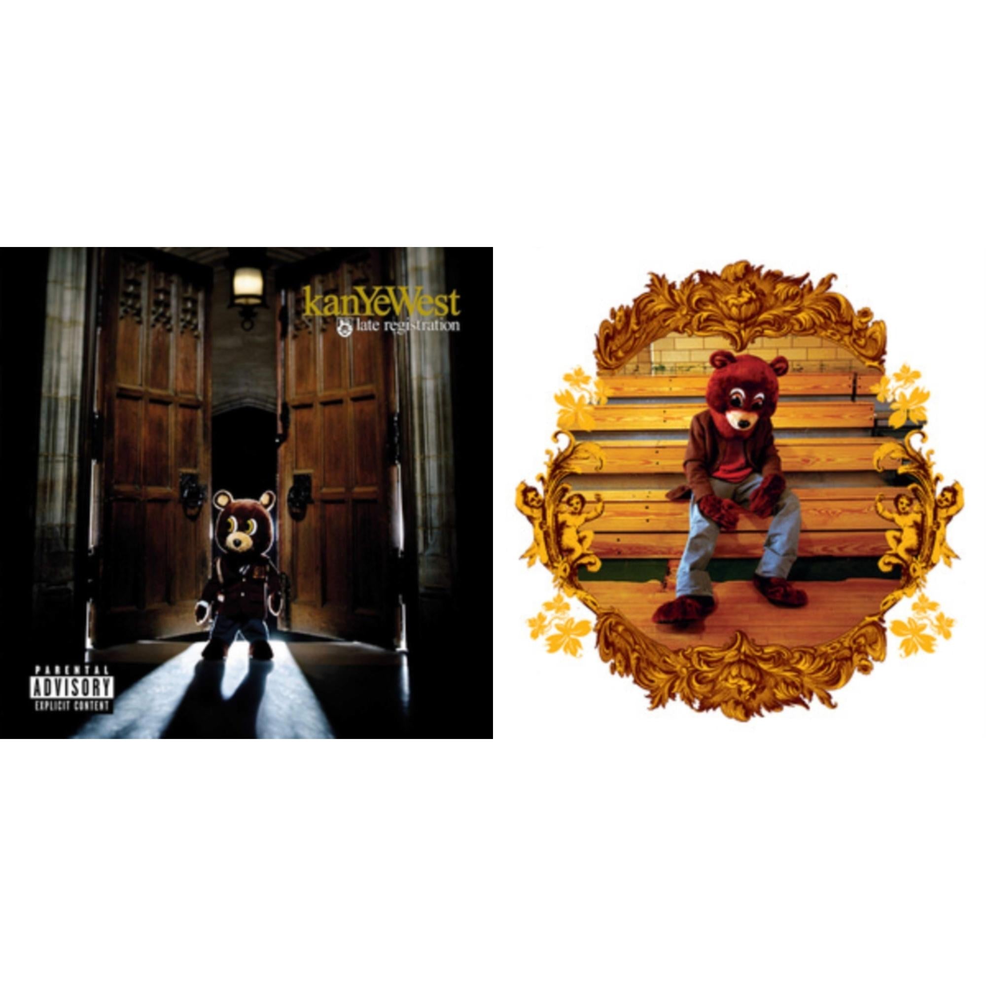 Kanye West - College Dropout & Late Registration - LP Vinyl Bundle