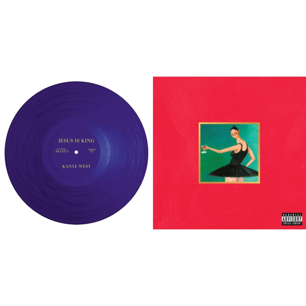 Kanye West - Jesus Is King & My Beautiful Dark Twisted Fantasy - CD Bundle