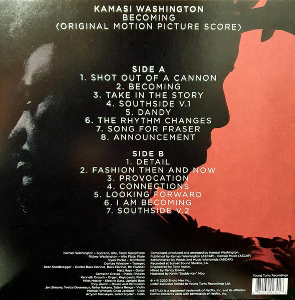 Kamasi Washington – Becoming (LP Vinyl) Vinyl Record