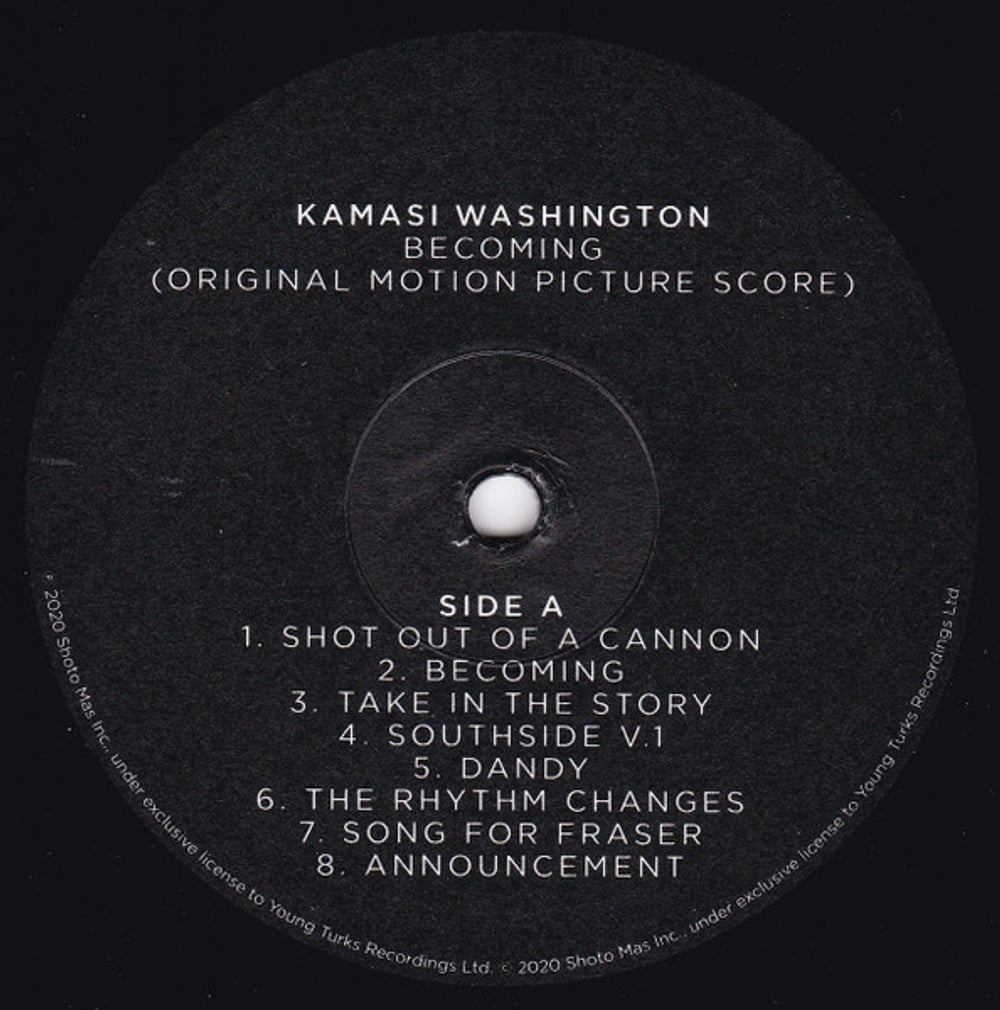 Kamasi Washington – Becoming (LP Vinyl) Vinyl Record