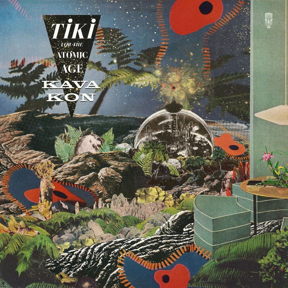Kava Kon – Tiki For The Atomic Age - Gold Teal (Colored, Gol LP Vinyl) Vinyl Record