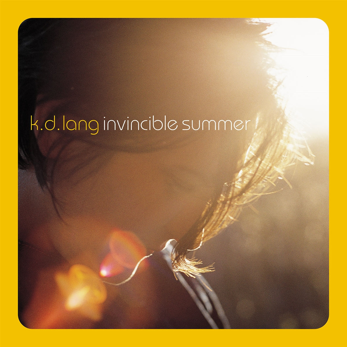 Kd lang Invincible Summer 20th Anniversary Edition (Yellow Flame colored vinyl; SYEOR Exclusive) Vinyl Record
