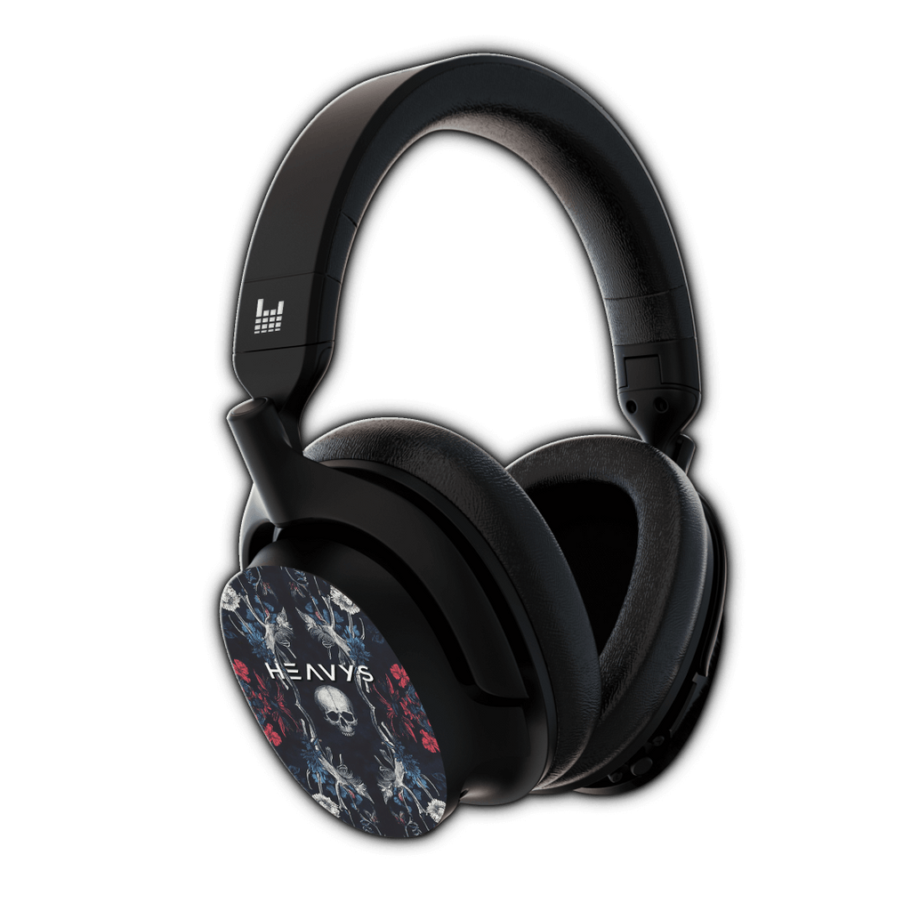 Kaleidoscope Dia De Muertos Limited Edition HEAVYS Headphone Shells & Headphone Bundle