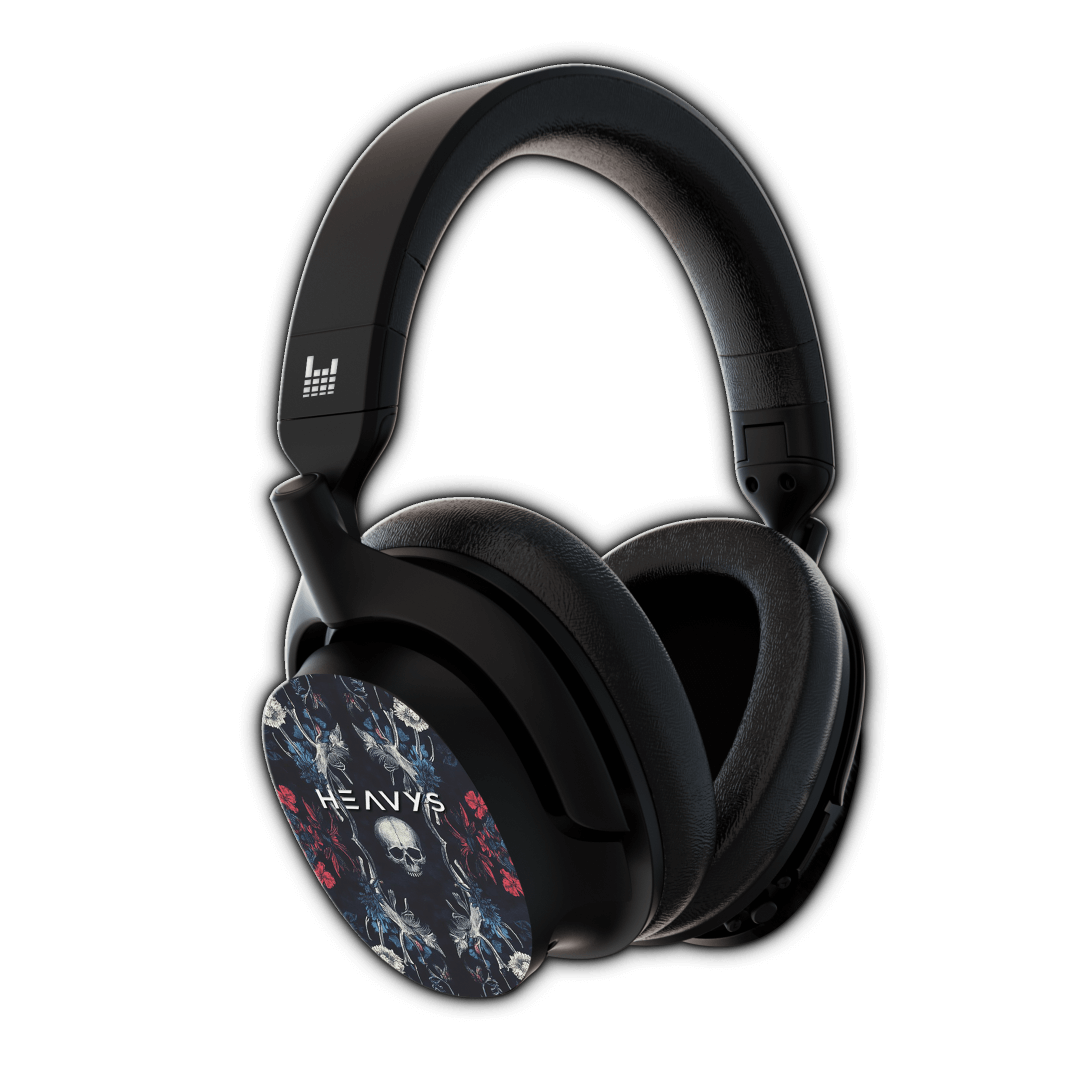 Kaleidoscope Dia De Muertos Limited Edition HEAVYS Headphone Shells & Headphone Bundle
