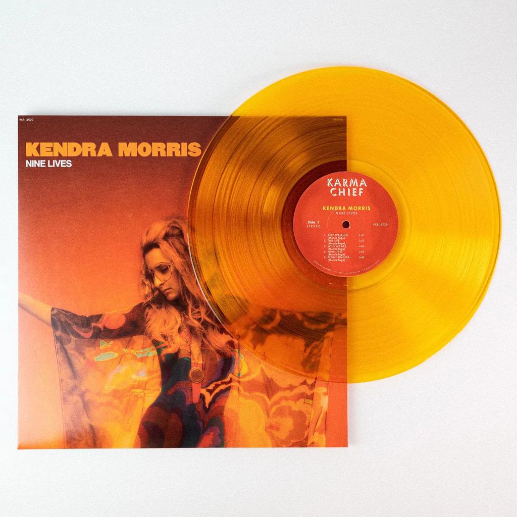 Nine Lives (Clear Vinyl, Orange) Vinyl Record