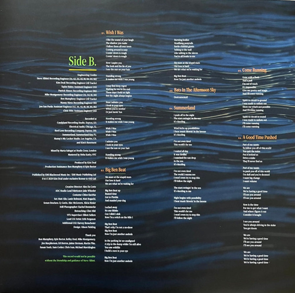 Kim Deal – Nobody Loves You More (LP Vinyl) Vinyl Record