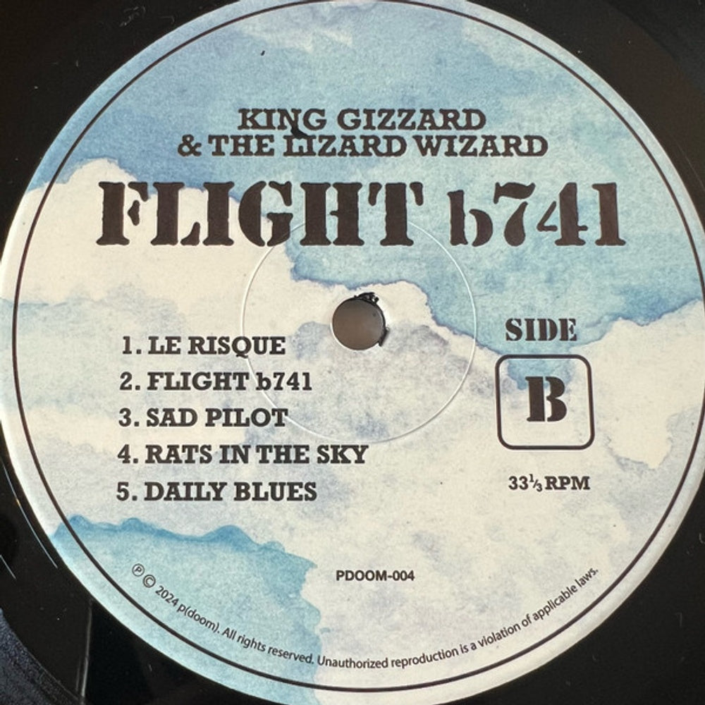 King Gizzard & The Lizard Wizard – Flight B741 (Deluxe LP Vinyl) Vinyl Record