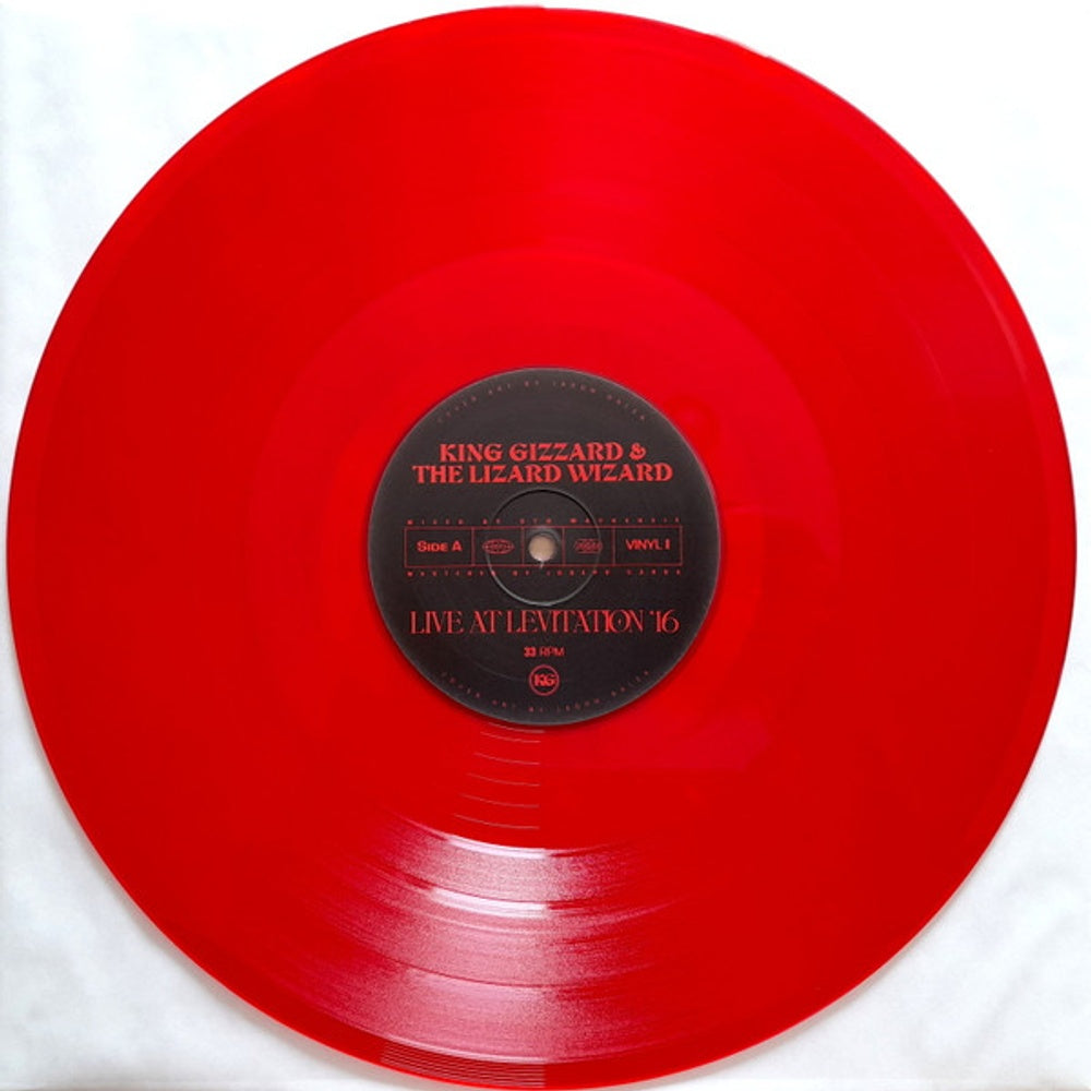 King Gizzard & The Lizard Wizard – Live At Levitation '16 (2-LP Vinyl) Vinyl Record