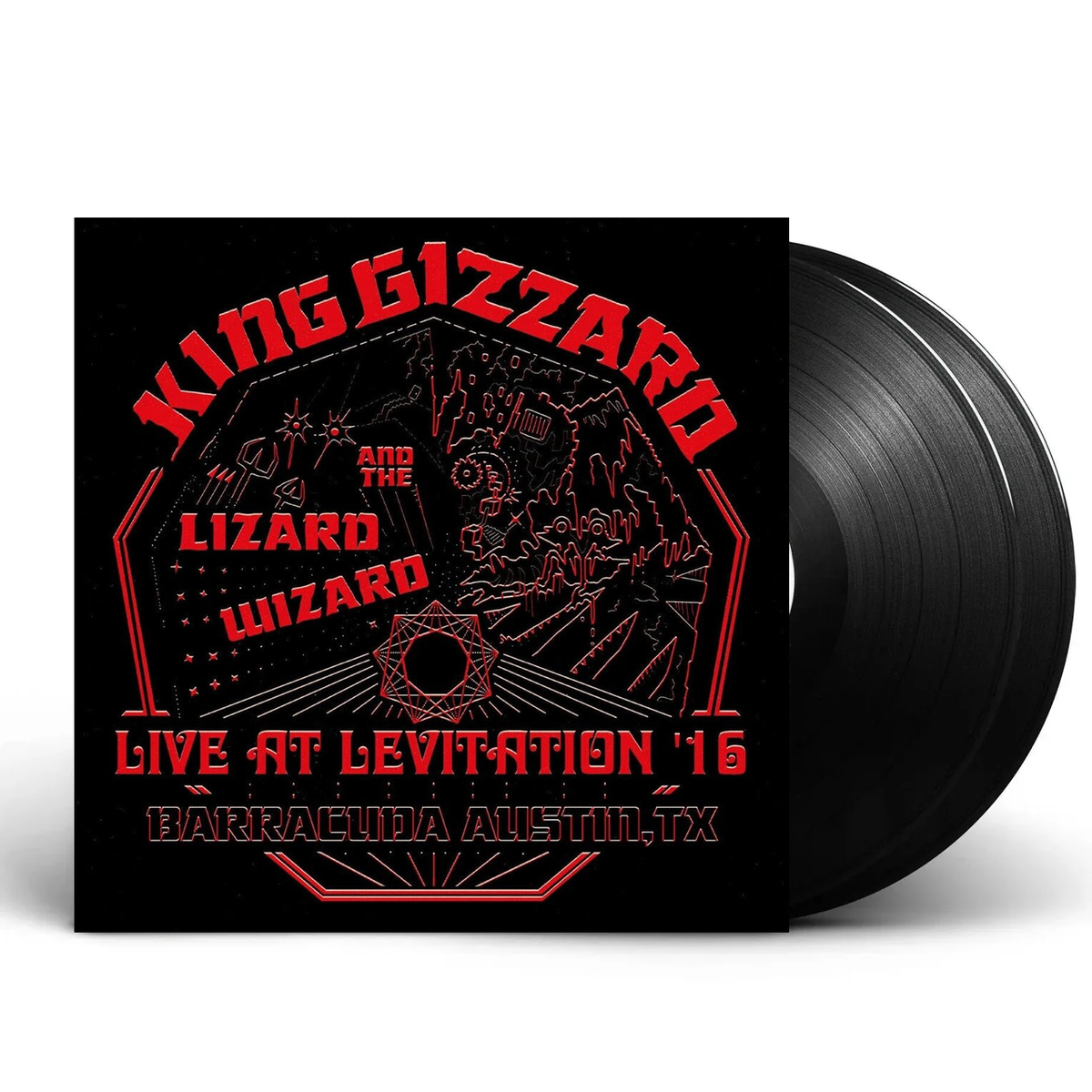 King Gizzard & The Lizard Wizard – Live At Levitation '16 (2-LP Vinyl) Vinyl Record