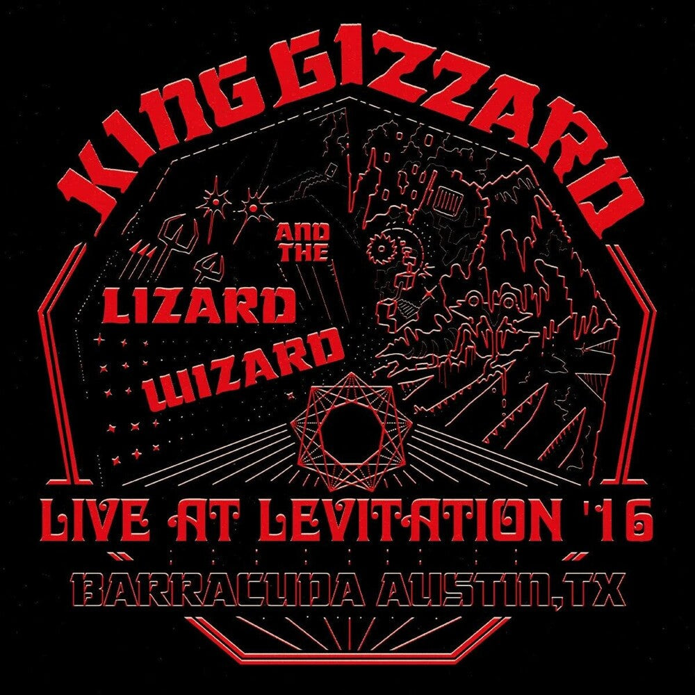 King Gizzard & The Lizard Wizard – Live At Levitation '16 (2-LP Vinyl) Vinyl Record