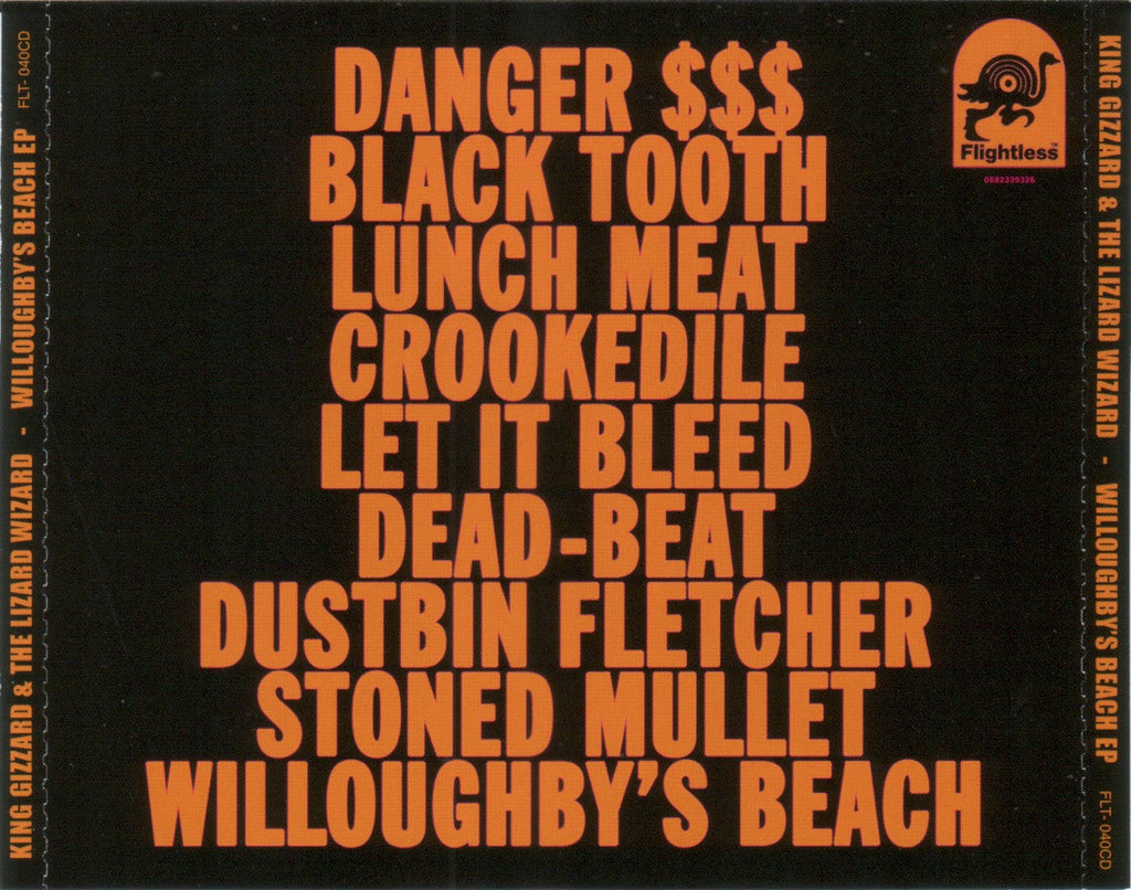 King Gizzard & The Lizard Wizard – Willoughby's Beach Music CD