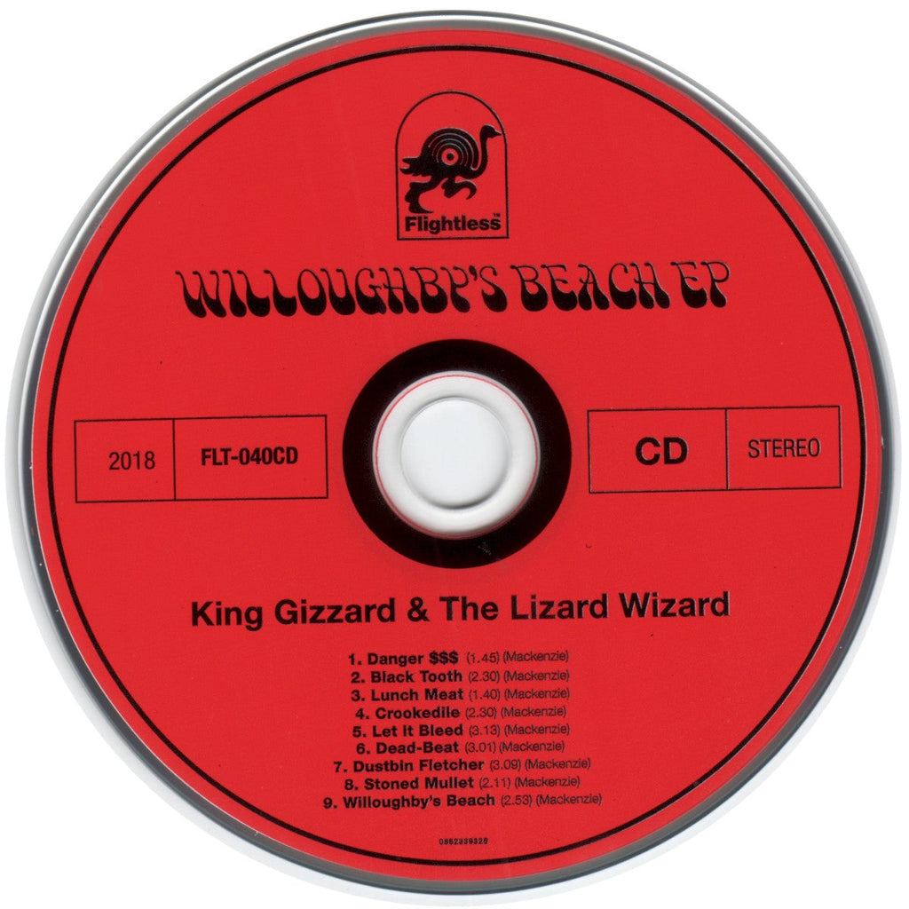 King Gizzard & The Lizard Wizard – Willoughby's Beach Music CD