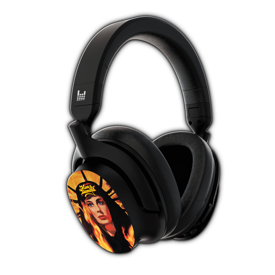 King Diamond Fatal Portrait Limited Edition HEAVYS Headphone Shells & Headphone Bundle