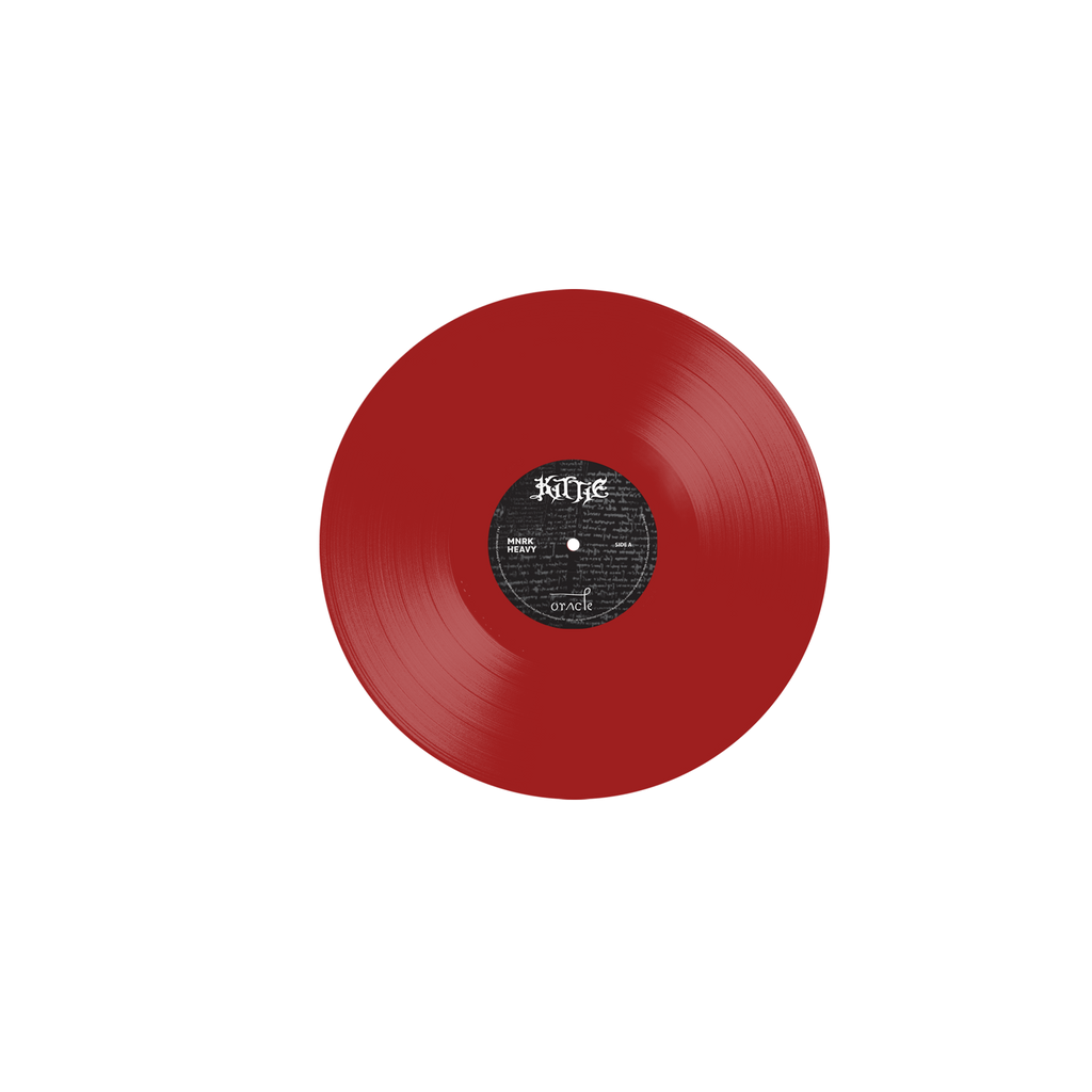 Kittie Oracle Orange & Black Marble Vinyl Record