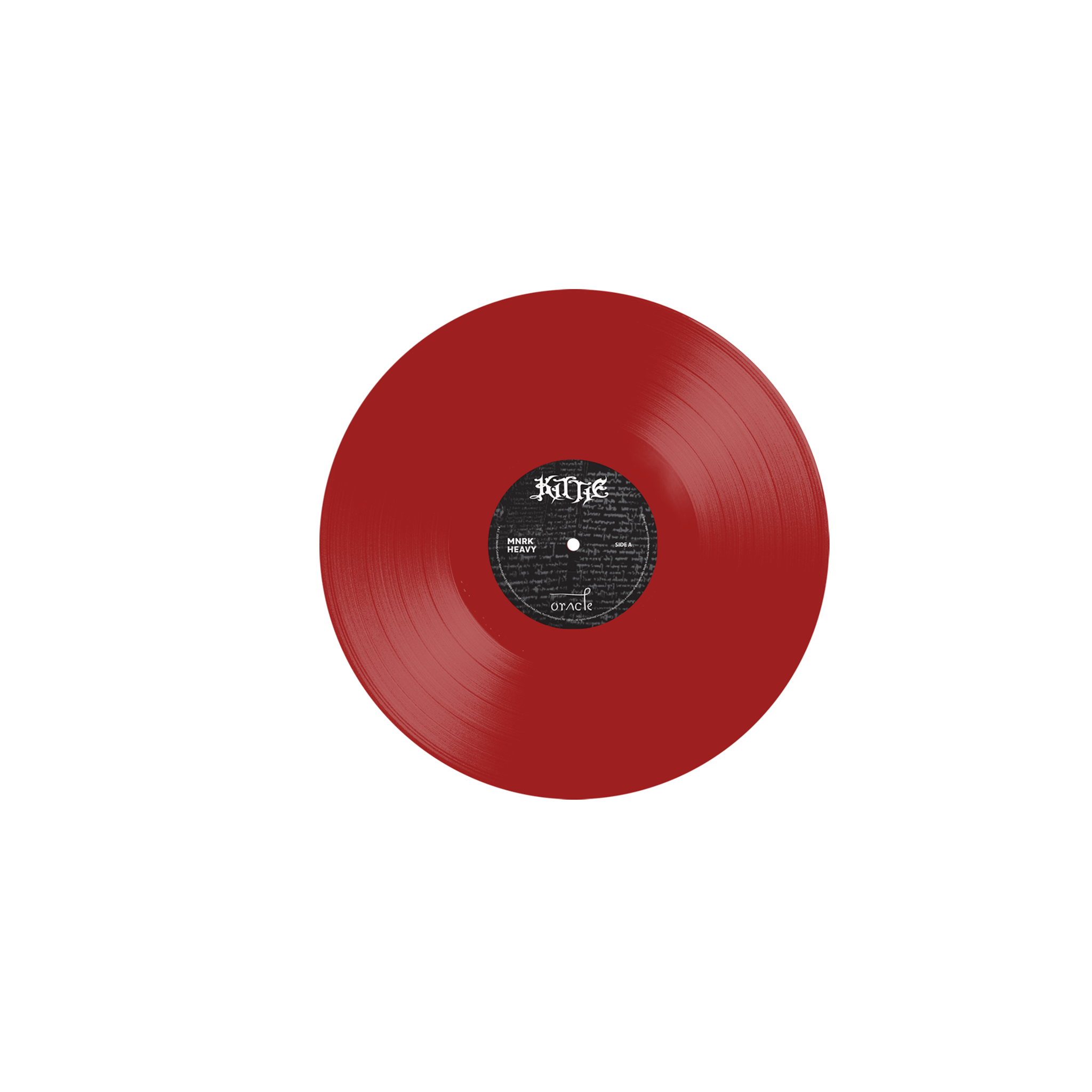 Kittie Oracle Orange & Black Marble Vinyl Record