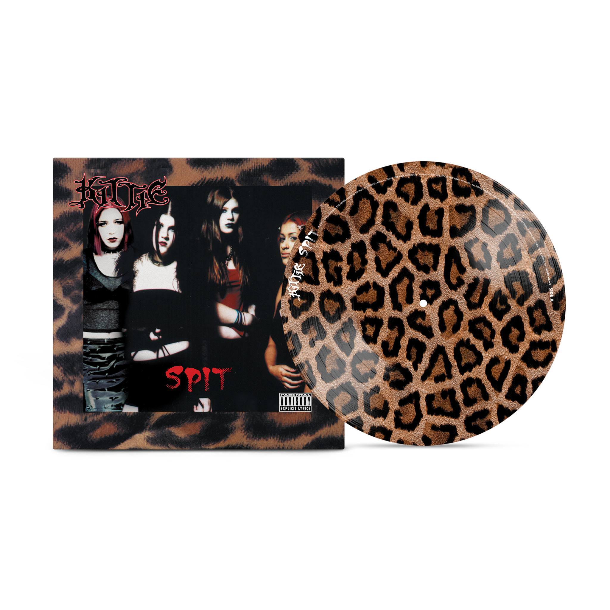Kittie - Spit Leopard Print Vinyl Record