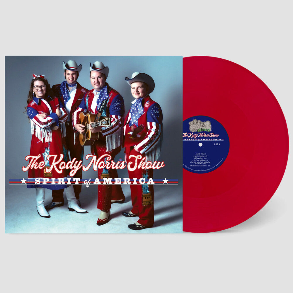 The Kody Norris Show – Spirit Of America (Red LP Vinyl) Vinyl Record