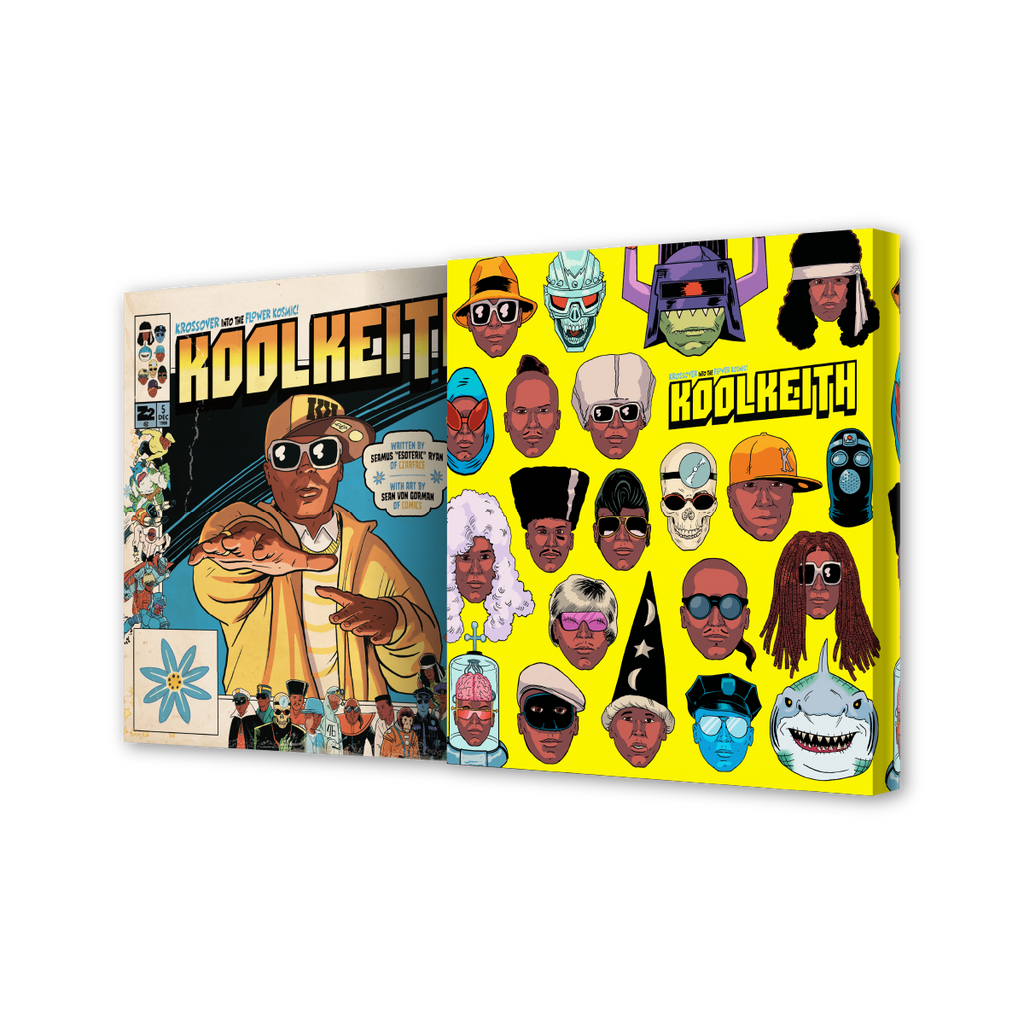 Kool Keith Krossover Into The Flower Kosmic Book (Signed Platinum Edition) Vinyl Record