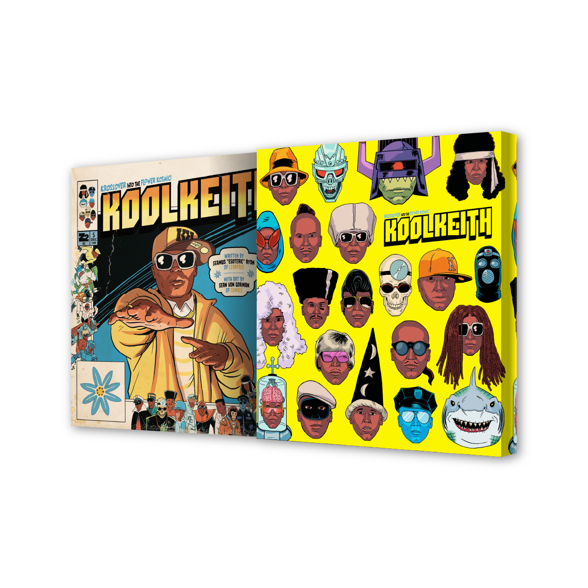 Kool Keith Krossover Into The Flower Kosmic Book (Signed Platinum Edition) Vinyl Record