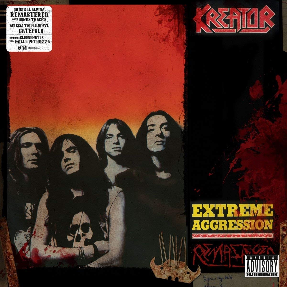 Kreator - Extreme Agression [Import; 3LP; Bonus Tracks] Vinyl Record