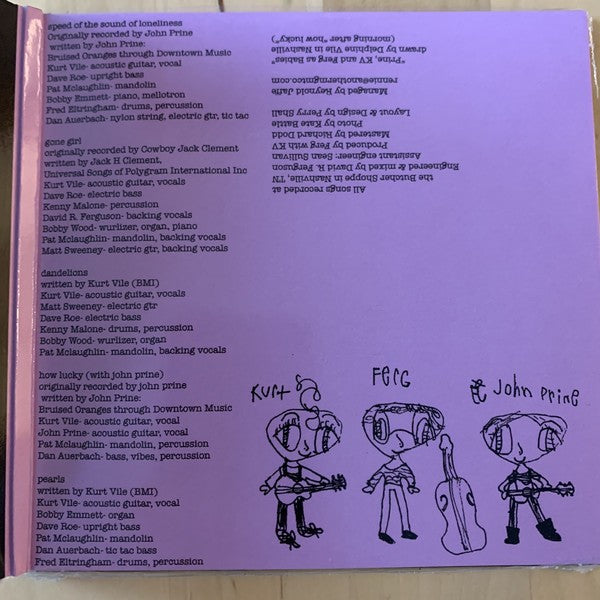 Kurt Vile – Speed Sound Lonely KV EP Music CD