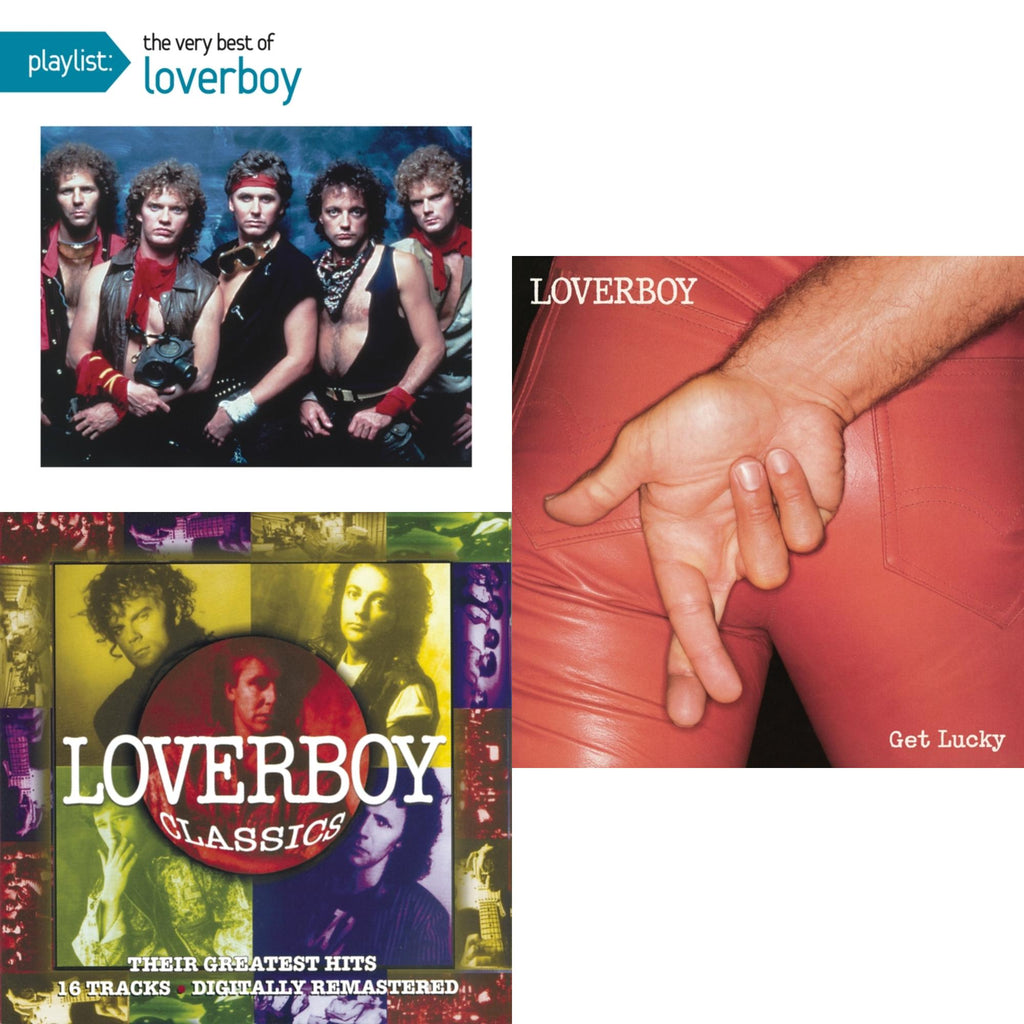 Loverboy - Loverboy Classics & Get Lucky & Playlist: Very Best Of Loverboy - CD Bundle