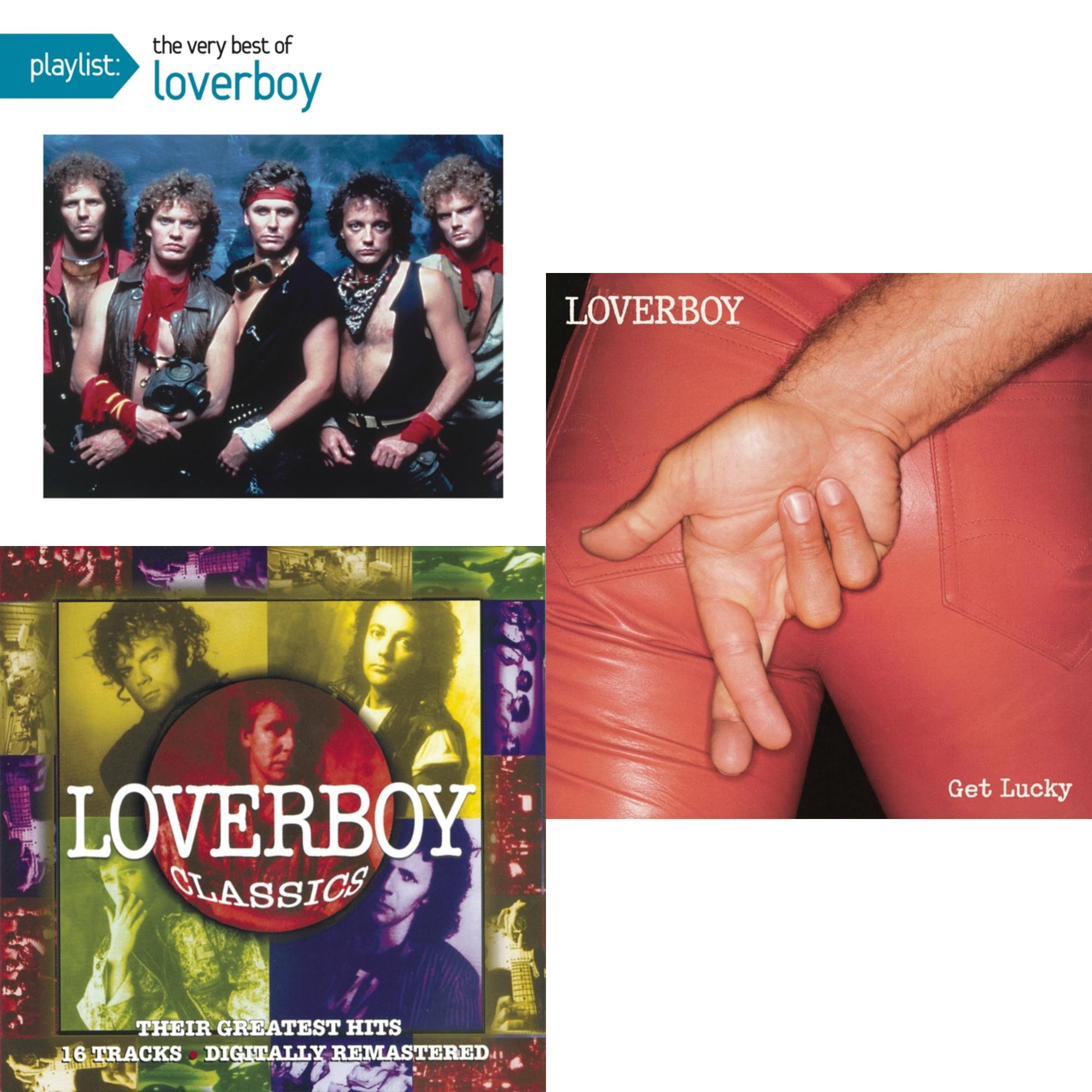 Loverboy - Loverboy Classics & Get Lucky & Playlist: Very Best Of Loverboy - CD Bundle