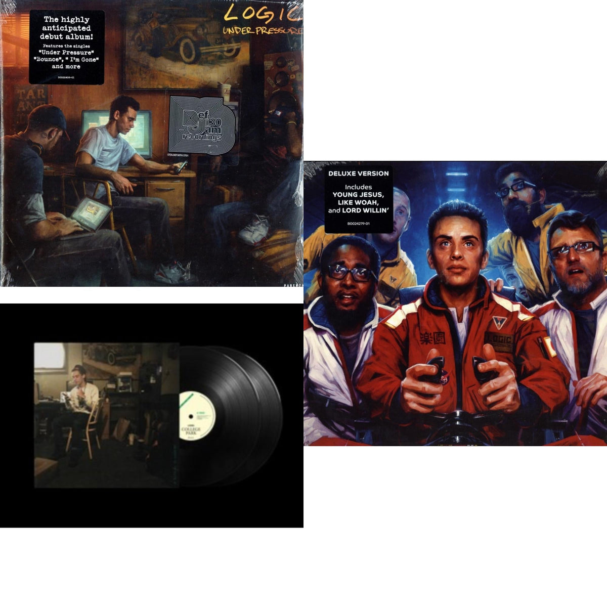 College Park (2LP) & Under Pressure (X) & Incredible True Story (Exp)