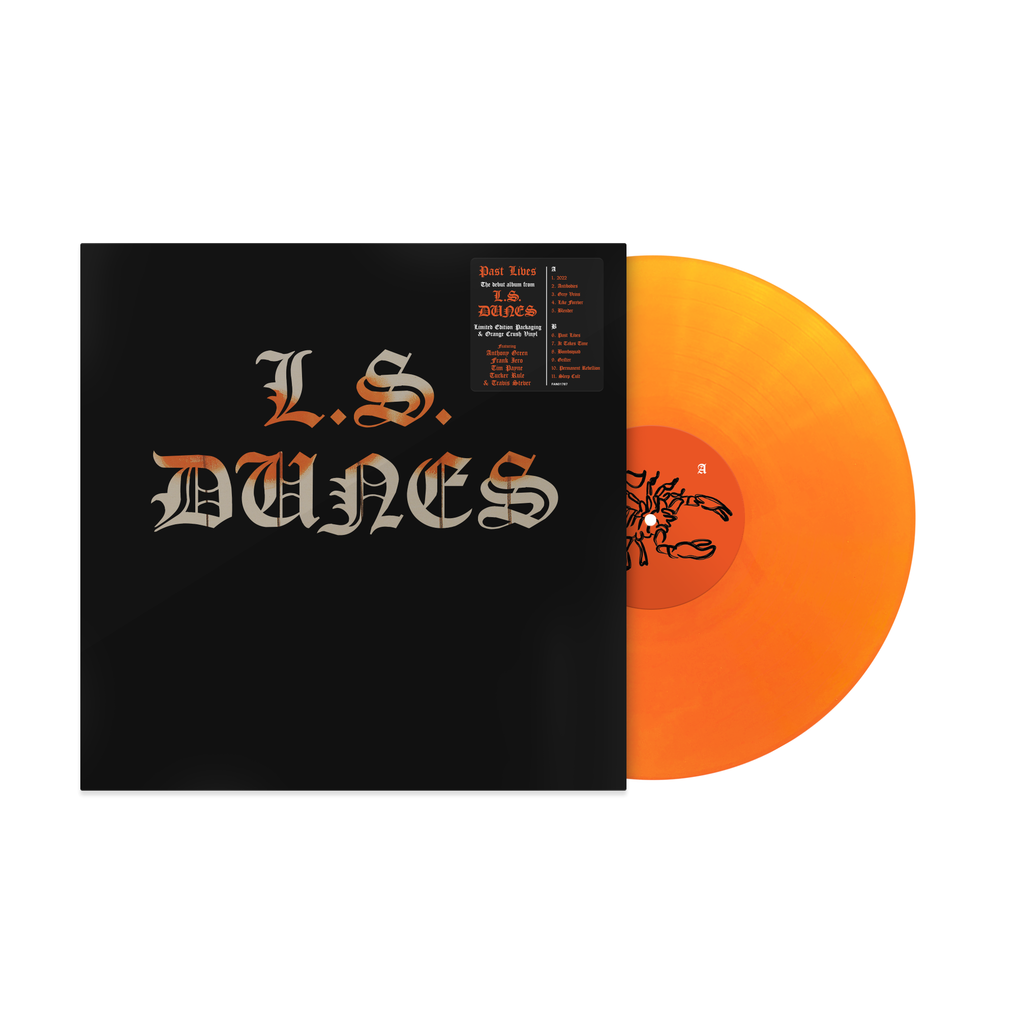 Past Lives - Orange Vinyl Record
