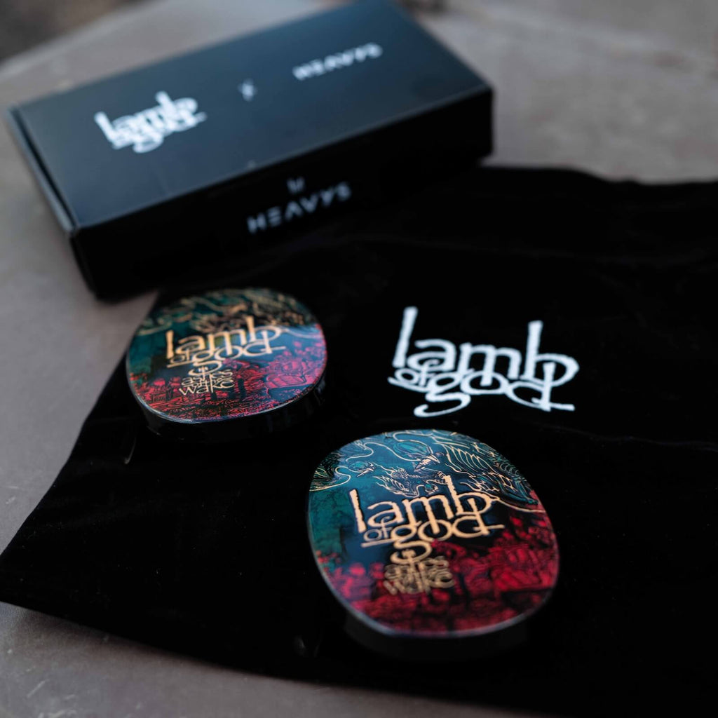 Lamb of God Ashes of The Wake Limited Edition HEAVYS Headphone Shells & Headphone Bundle