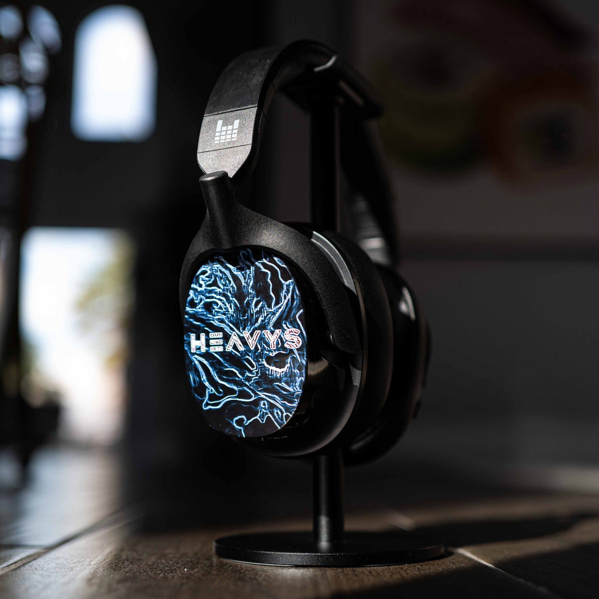 Bluewave Summer Edition by Artist T1M Limited Edition HEAVYS Headphone Shells & Headphone Bundle
