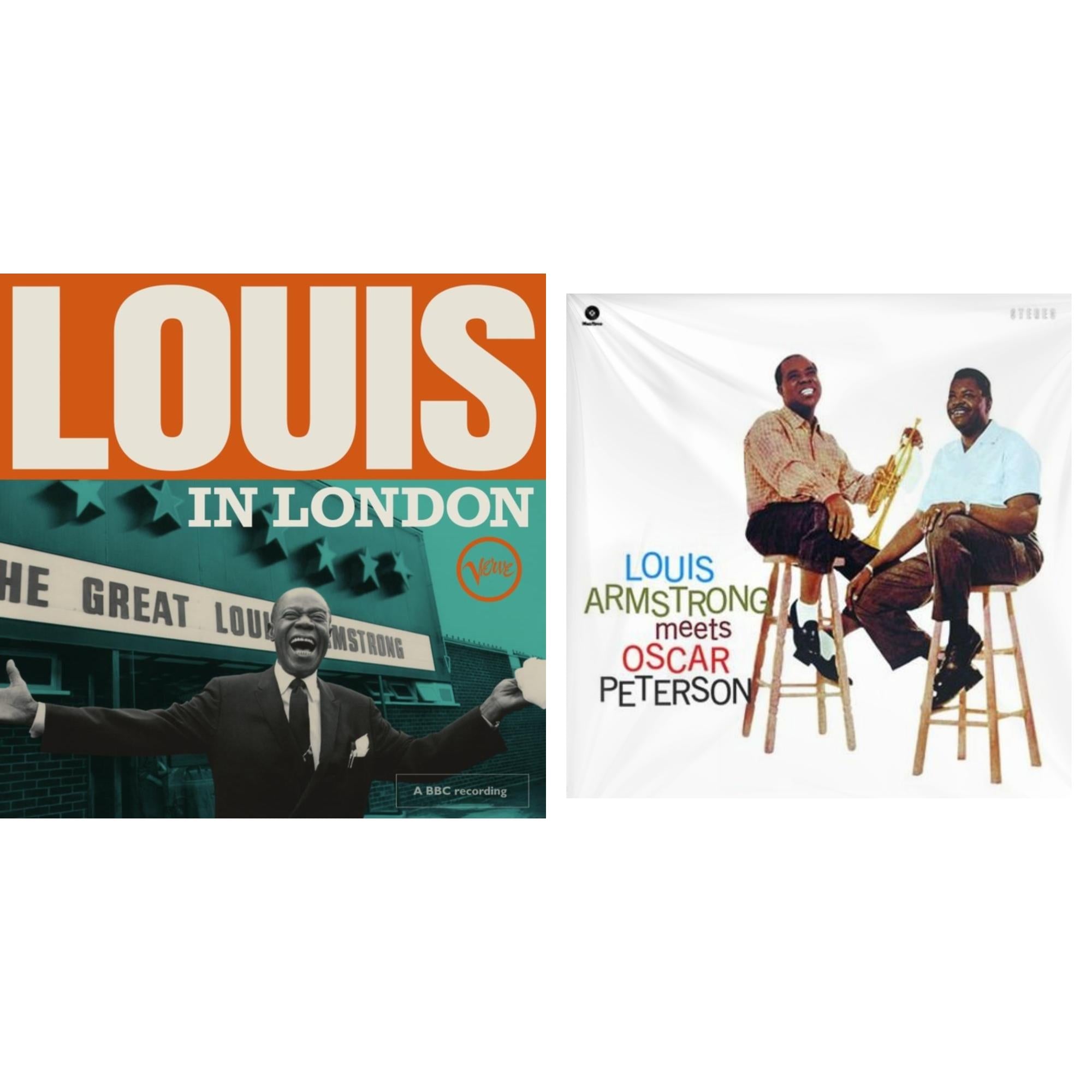 Louis In London & Meets Oscar Peterson