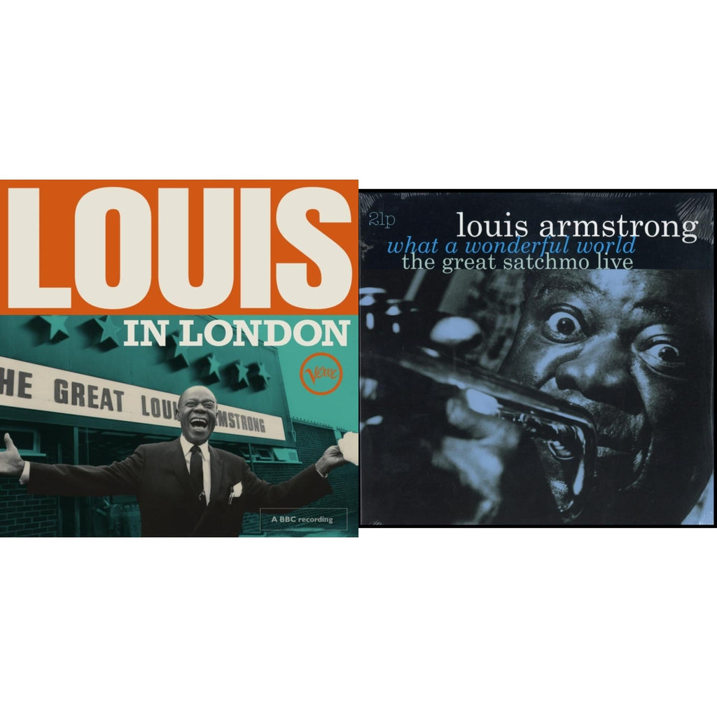 Louis In London & What A Wonderful World: Great Satchmo Live (180G)