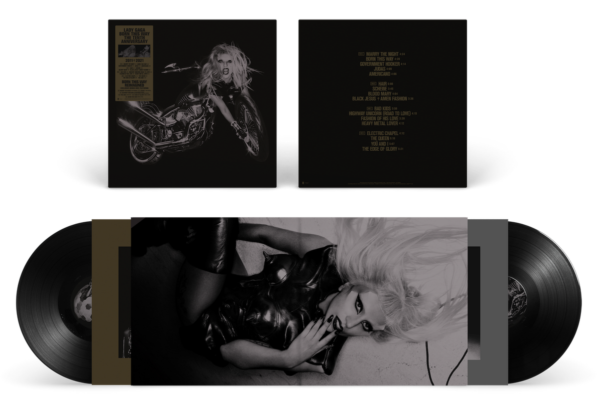 LADY GAGA - BORN THIS WAY THE TENTH ANNIVERSARY [3 LP] Vinyl Record