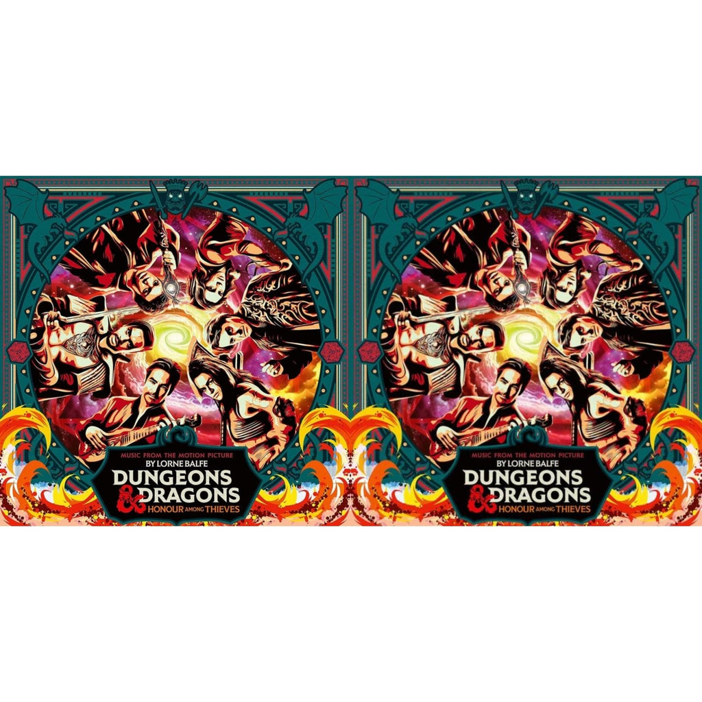 Dungeons & Dragons: Honour Among Thieves (Red W/ Black Dust Vinyl/2LP) & Dungeons & Dragons: Honor Among Thieves Ost (2LP)