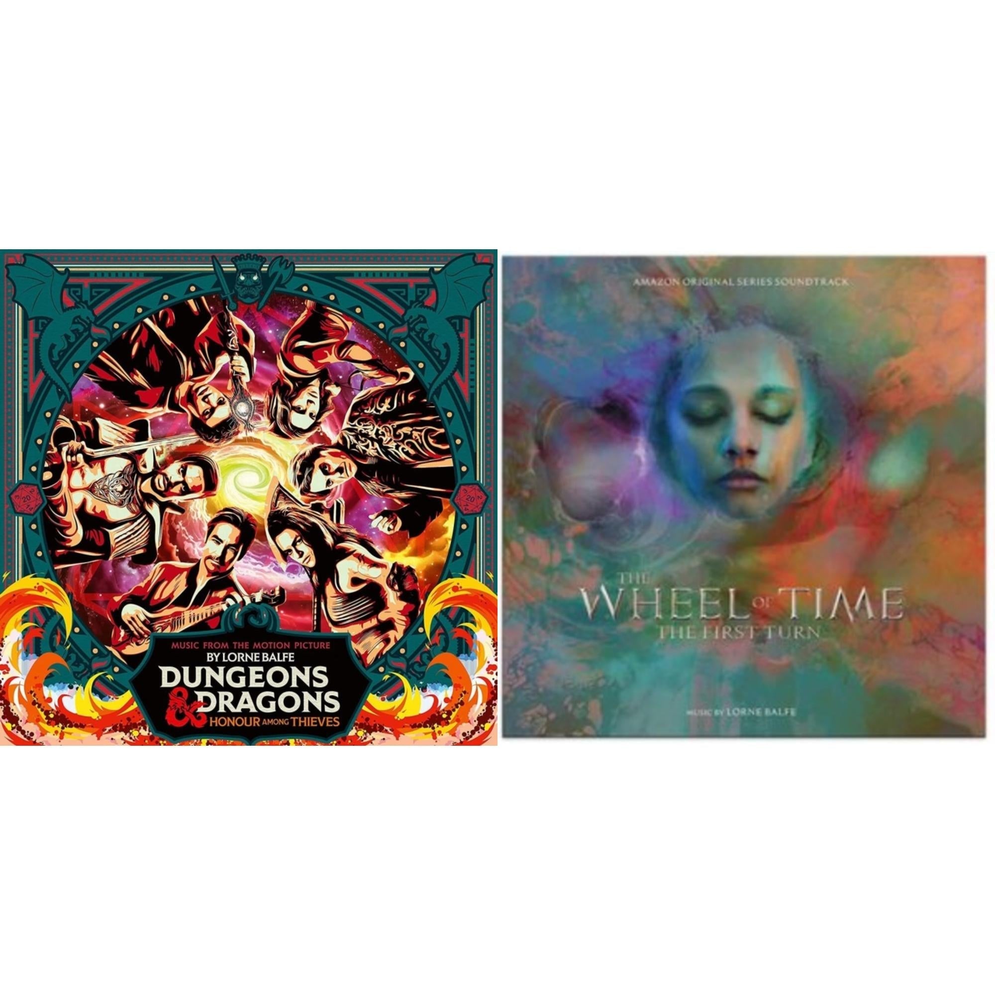 Wheel Of Time: The First Turn (Amazon Original Series Soundtrack) (2LP) & Dungeons & Dragons: Honor Among Thieves Ost (Dragon Fire Red/2LP)