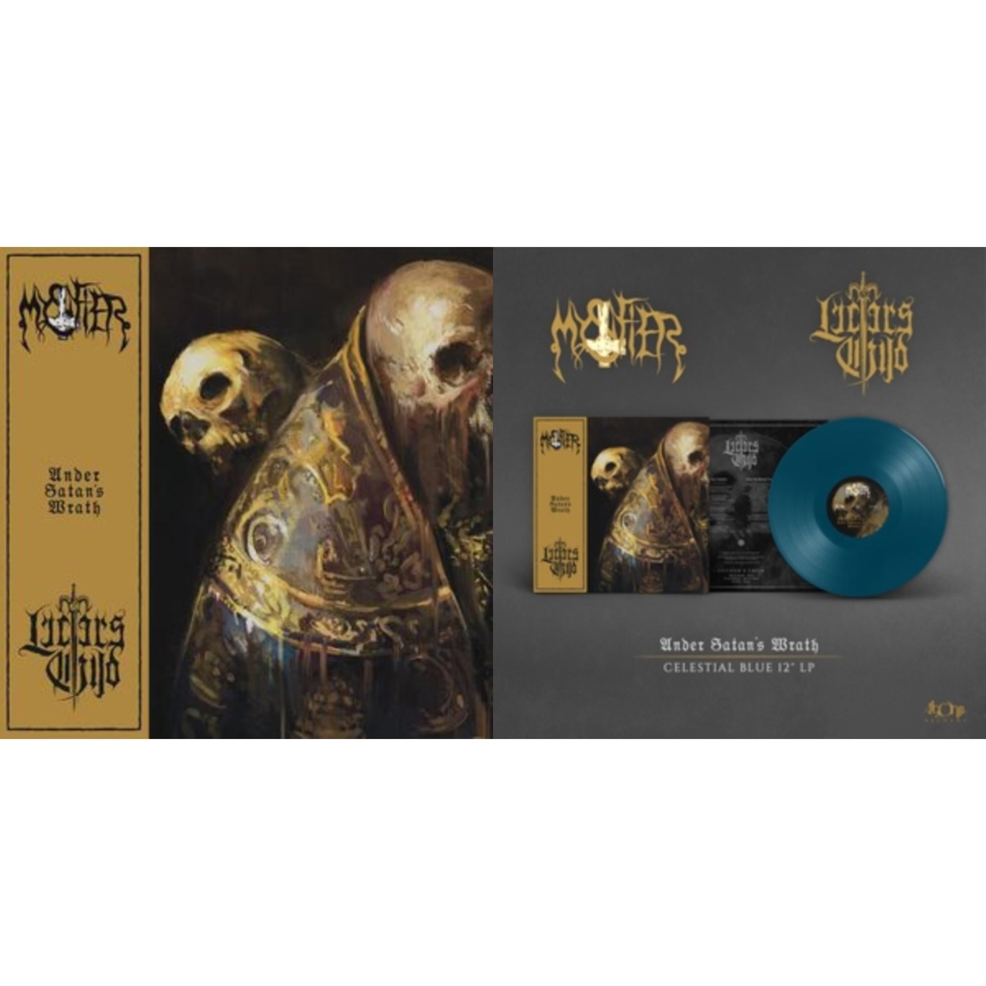 Under Satan's Wrath & Under Satan's Wrath (Sea Blue LP Vinyl)