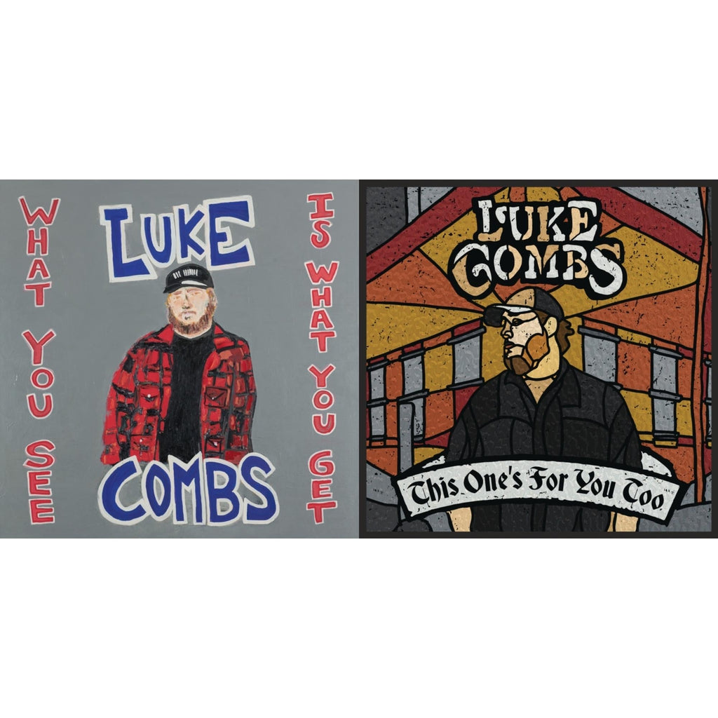 Luke Combs - What You See Is What You Get (2LP/140G) & This One's For You Too (Deluxe/2 LP/150G)