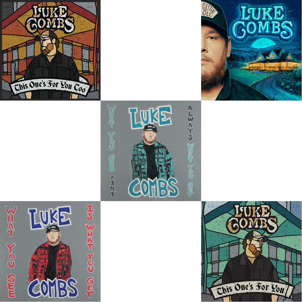 This One's For You Too (Deluxe/2 LP/150G) & What You See Is What You Get (2LP/140G) & What You See Ain't Always What You Get (Deluxe Edition) (3LP/140G) & Gettin' Old (2LP) & This One's For You (150G)