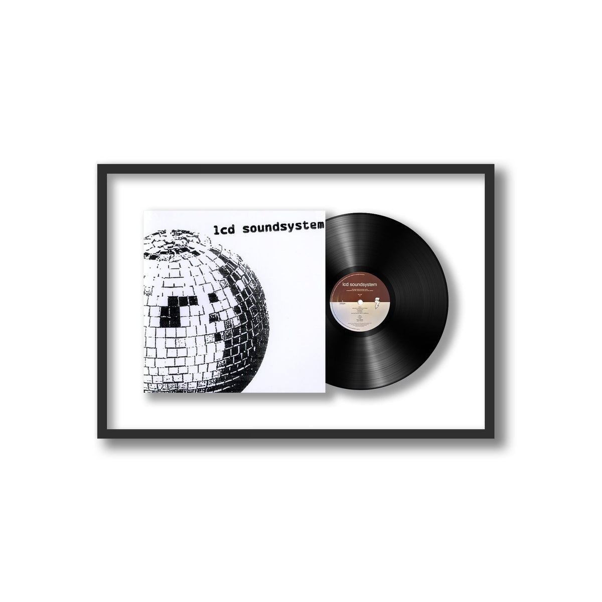 Soundsystem - LCD Soundsystem - Framed Vinyl Record