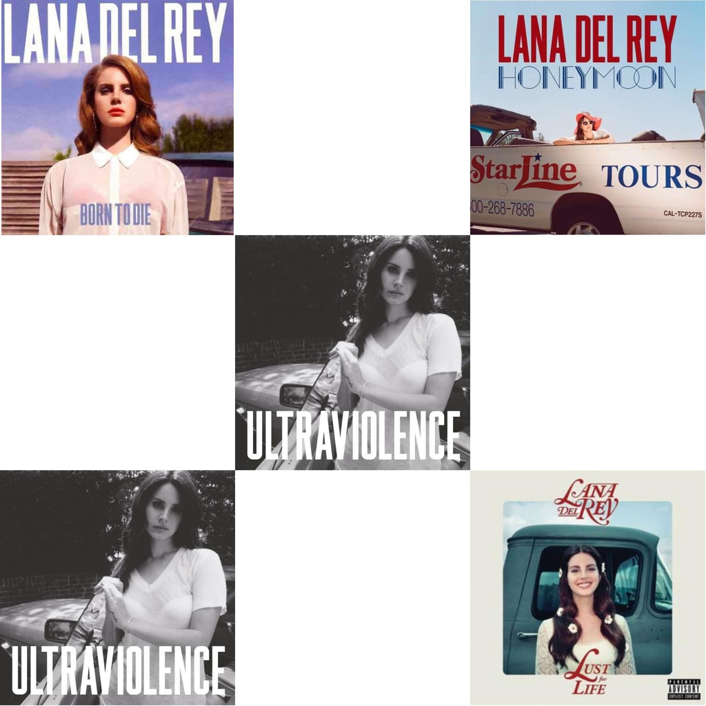 Born To Die & Ultraviolence & Ultraviolence & Honeymoon & Lust For Life