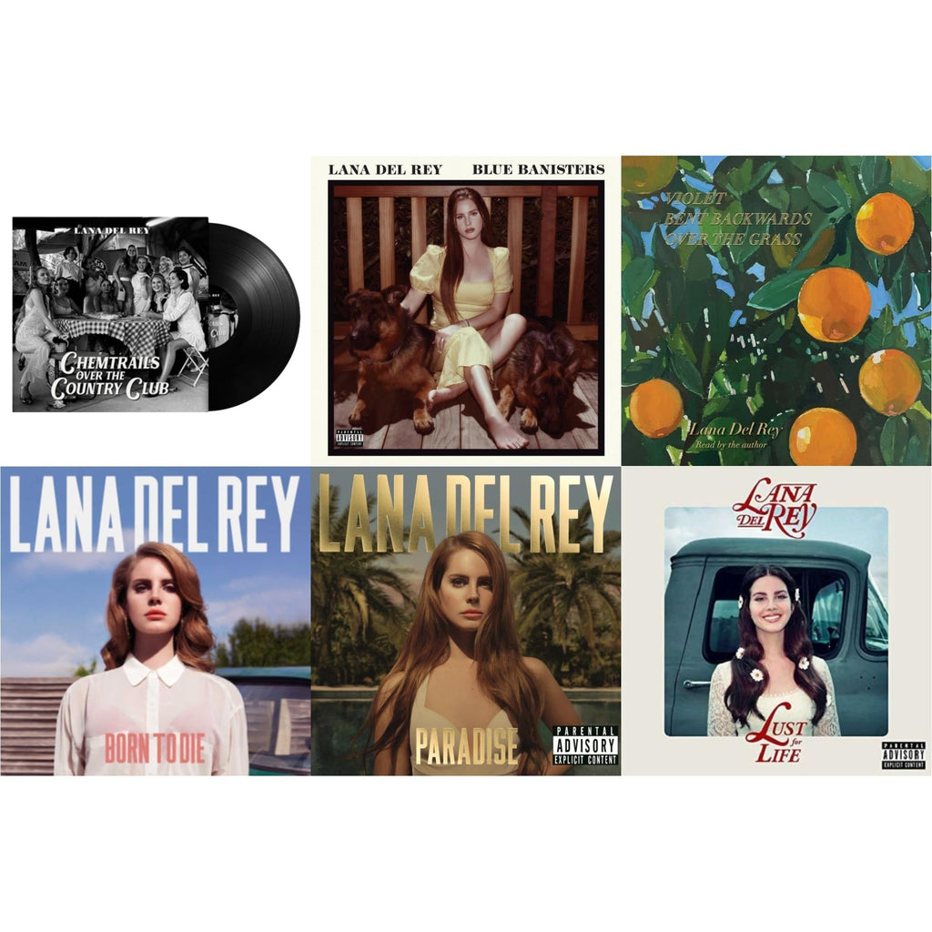 Chemtrails Over The Country Club & Blue Banisters (2LP) & Violet Bent Backwards Over The Grass (180G) & Born To Die & Paradise & Lust For Life