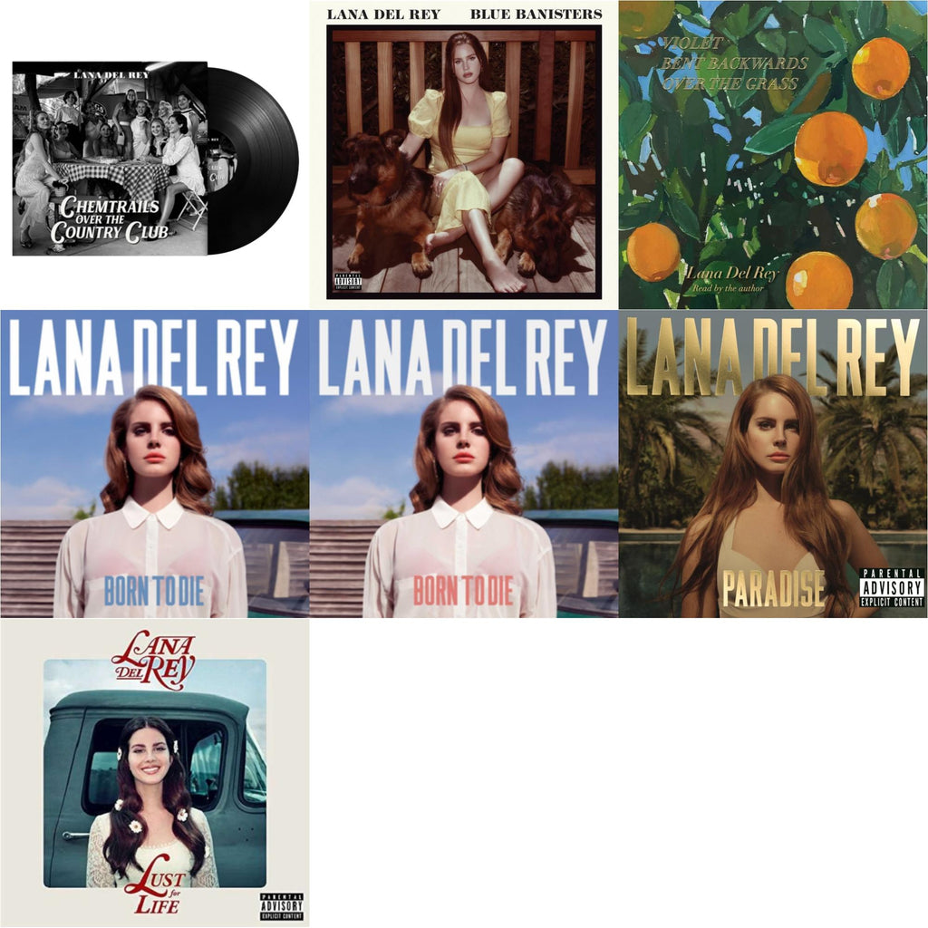 Chemtrails Over The Country Club & Blue Banisters (2LP) & Violet Bent Backwards Over The Grass (180G) & Born To Die & Born To Die & Paradise & Lust For Life