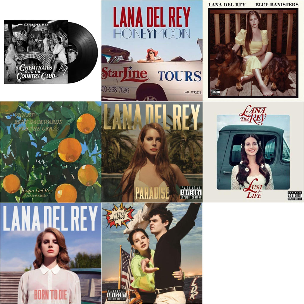 Chemtrails Over The Country Club & Blue Banisters (2LP) & Violet Bent Backwards Over The Grass (180G) & Nfr! (2LP) & Born To Die & Paradise & Honeymoon & Lust For Life