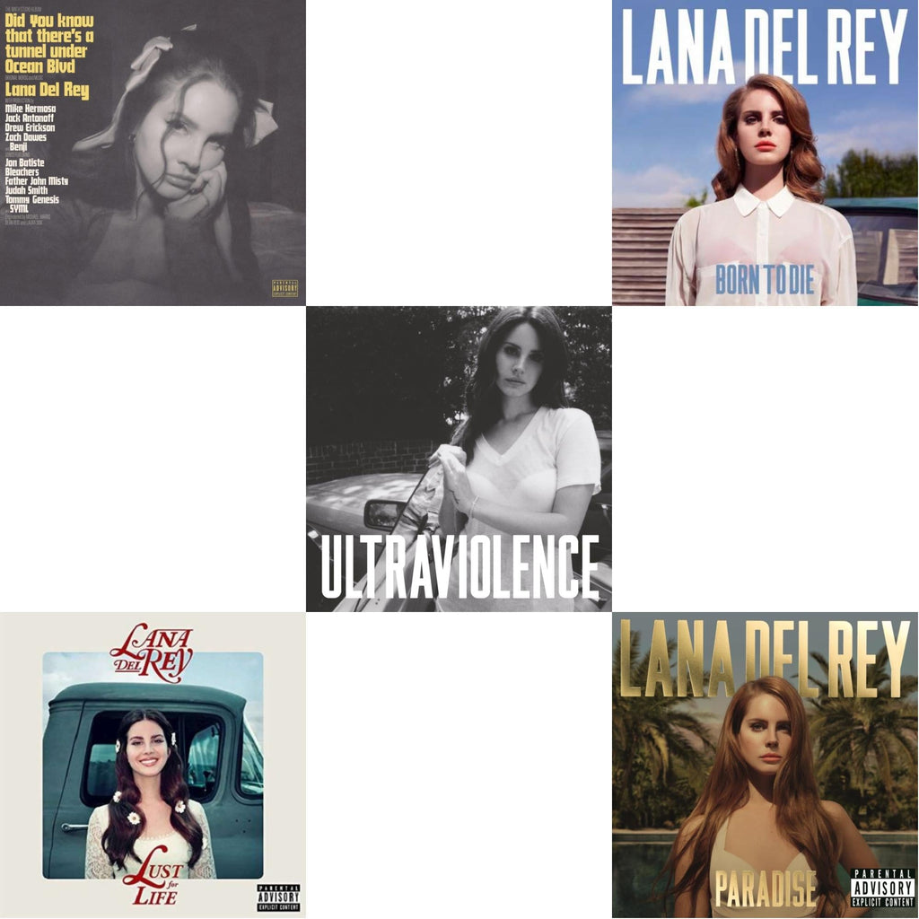 Did You Know That There’S A Tunnel Under Ocean Blvd (X) (2LP/180G) & Born To Die & Paradise & Ultraviolence & Lust For Life