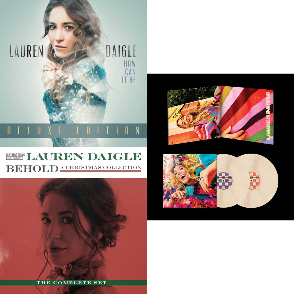 Lauren Daigle (2LP/Bone Vinyl) & How Can It Be (2LP) (Deluxe Edition) & Behold: The Complete Set (2LP)