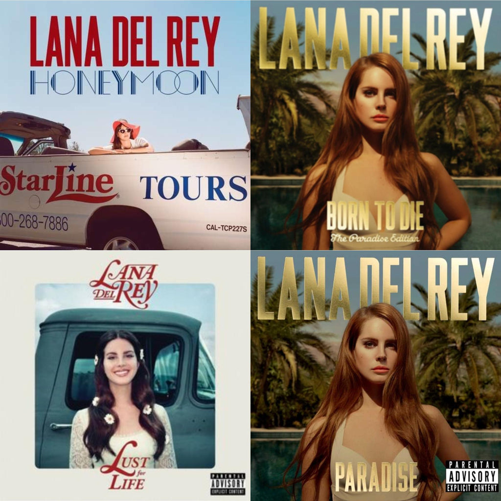 Born To Die (Paradise Edition) & Paradise & Honeymoon & Lust For Life