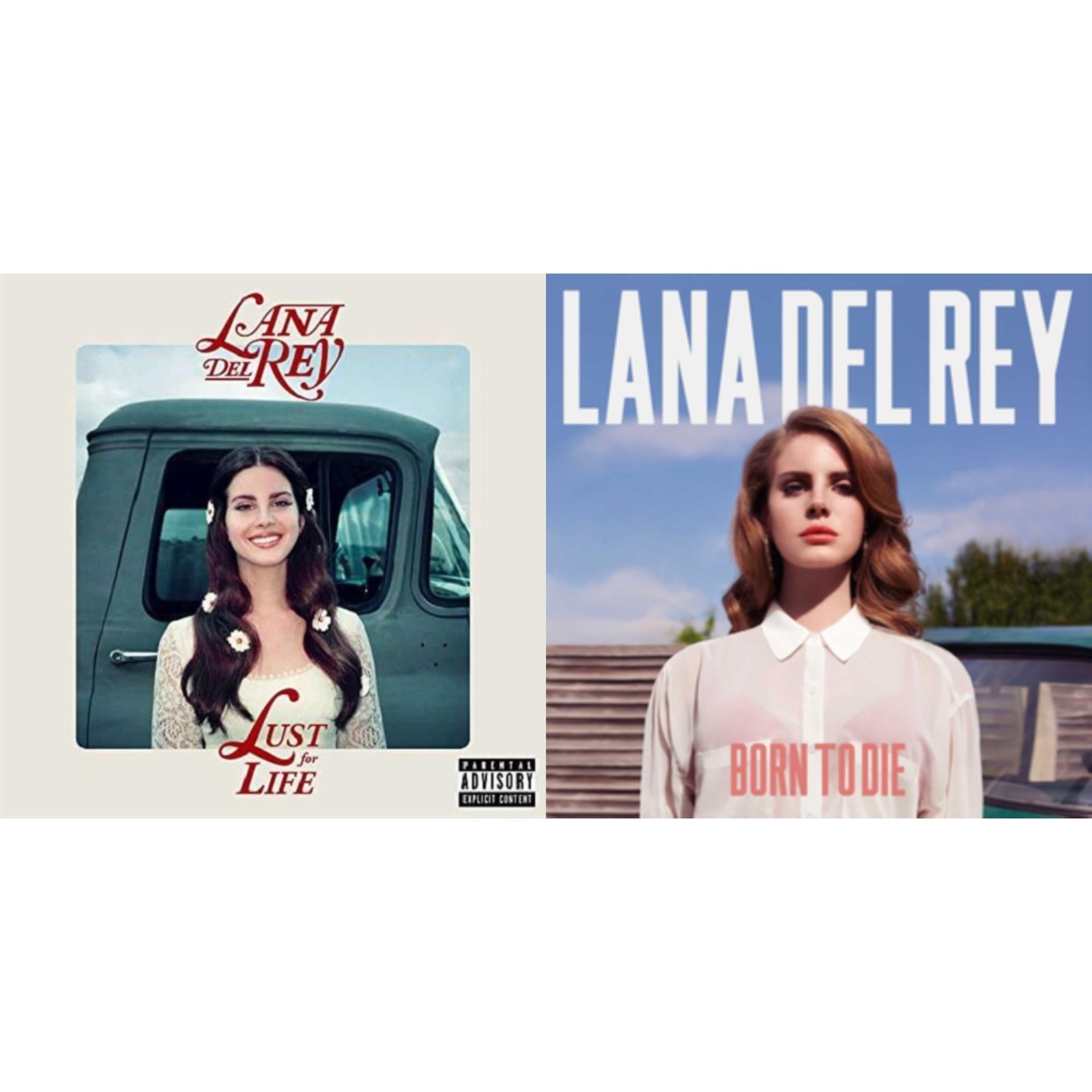 Lana Del Rey - Born To Die & Lust For Life - LP Vinyl Bundle